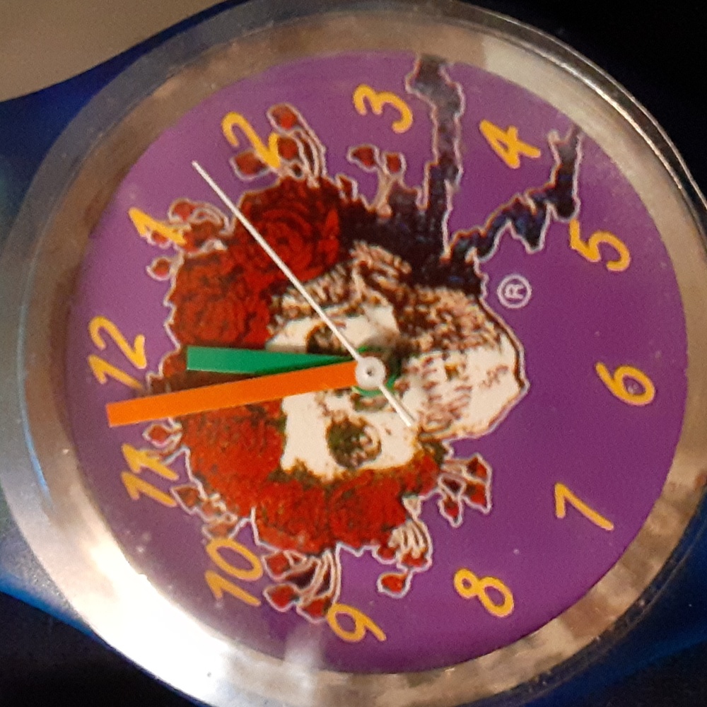RARE Grateful Dead "Bertha" swatch type watch,vintage/new/old store stock RARE!